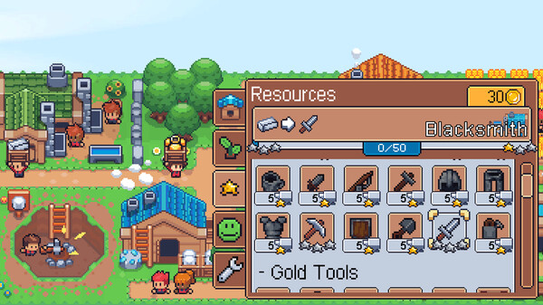 Игра Village Tale, скриншот