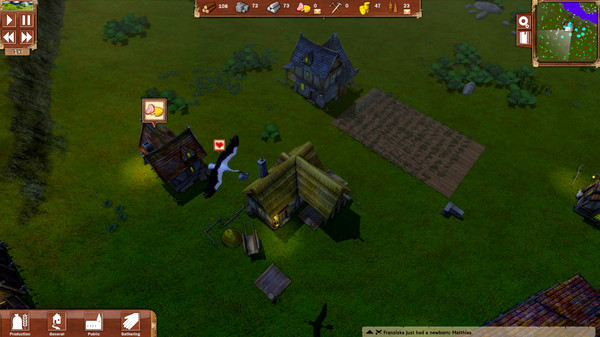 Игра Villagers, скриншот