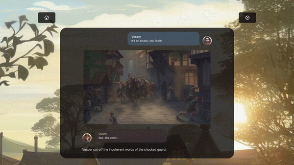 Игра Villienville. Echoes of Deception, скриншот
