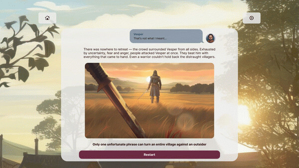 Игра Villienville. Echoes of Deception, скриншот
