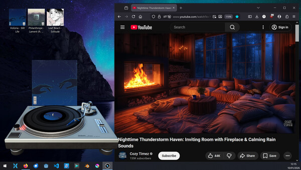 Игра Vinyl Desktop, скриншот