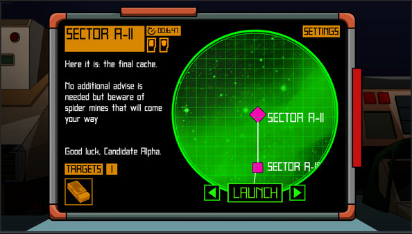 Игра VIOLET: Space Mission, скриншот