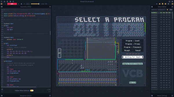 Игра Virtual Circuit Board, скриншот