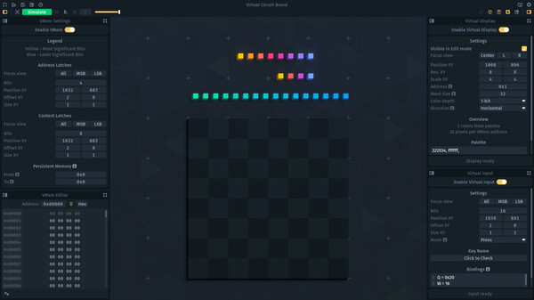 Игра Virtual Circuit Board, скриншот