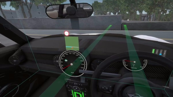 Игра Virtual Driving School, скриншот