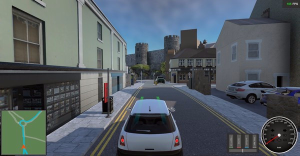 Игра Virtual Driving School, скриншот