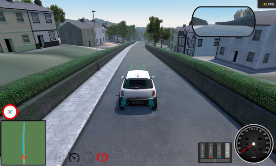 Игра Virtual Driving School, скриншот