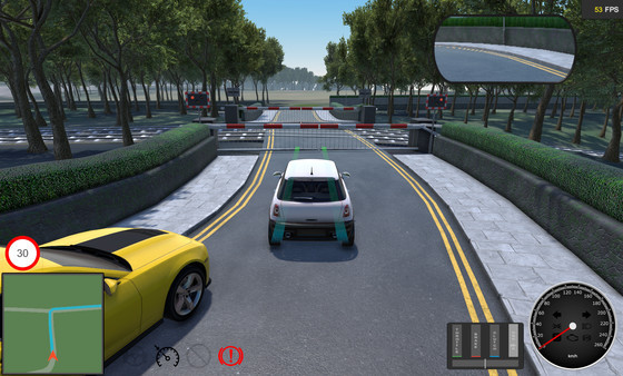 Игра Virtual Driving School, скриншот