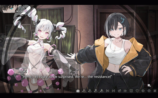 Игра VIRTUAL GIRL @ WORLD’S END, скриншот