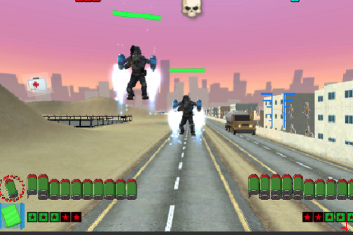 Игра VIRTUAL SOLDIERS, скриншот