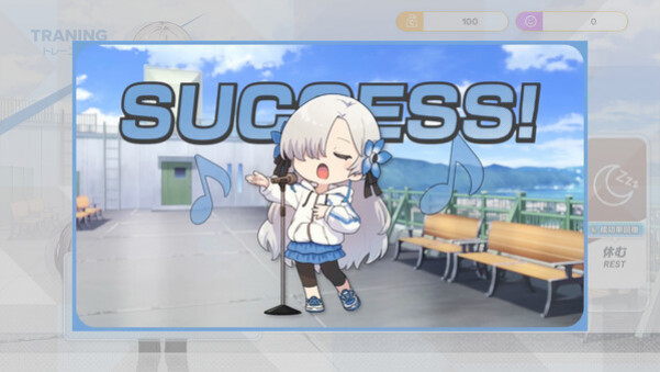 Игра Virtual Ties 〜ヰ世界情緒夢想曲〜, скриншот