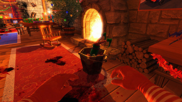 Игра Viscera Cleanup Detail: Santa's Rampage, скриншот