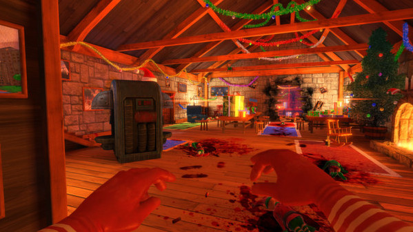 Игра Viscera Cleanup Detail: Santa's Rampage, скриншот