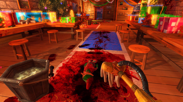 Игра Viscera Cleanup Detail: Santa's Rampage, скриншот