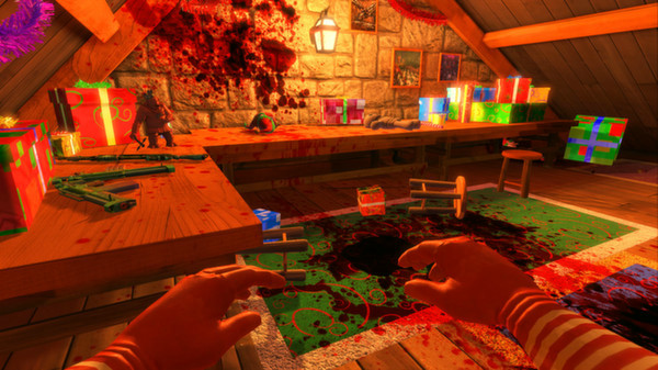 Игра Viscera Cleanup Detail: Santa's Rampage, скриншот