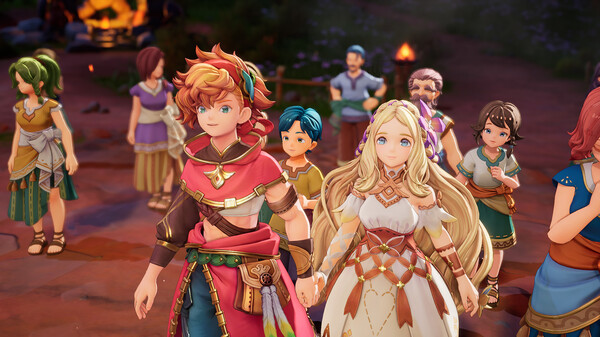 Игра Visions of Mana, скриншот
