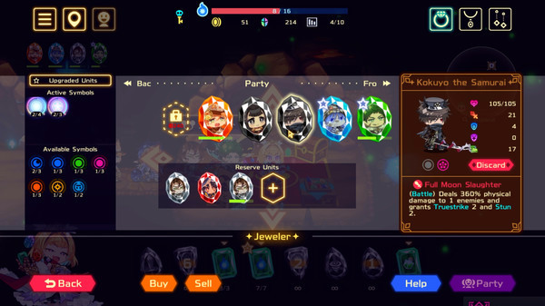 Игра Vivid Knight, скриншот