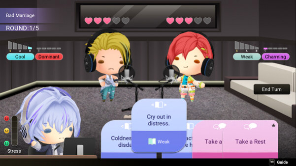Игра Voice Love on Air, скриншот