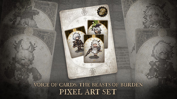 Игра Voice of Cards: The Beasts of Burden Pixel Art Set, скриншот