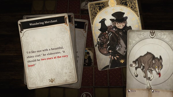 Игра Voice of Cards: The Beasts of Burden, скриншот