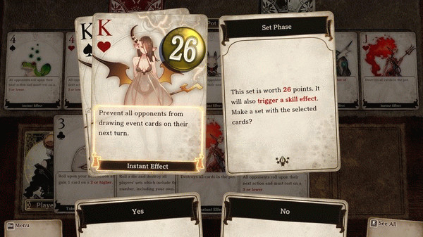 Игра Voice of Cards: The Beasts of Burden, скриншот