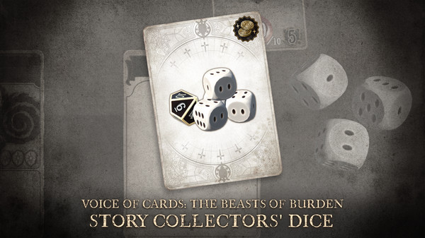 Игра Voice of Cards: The Beasts of Burden Story Collectors' Dice, скриншот