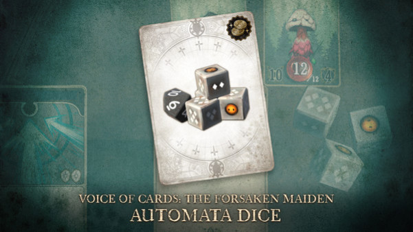 Игра Voice of Cards: The Forsaken Maiden Automata Dice, скриншот