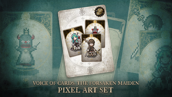 Игра Voice of Cards: The Forsaken Maiden Pixel Art Set, скриншот