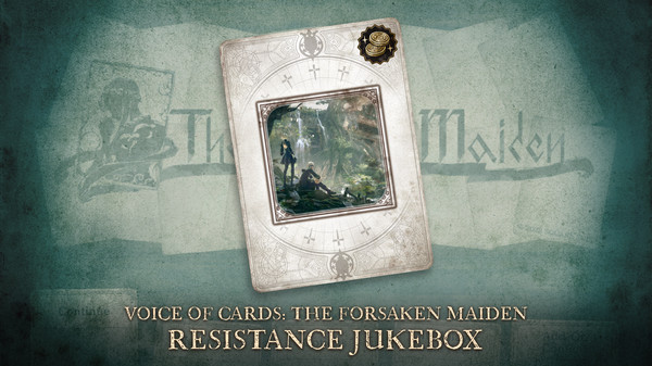 Игра Voice of Cards: The Forsaken Maiden Resistance Jukebox, скриншот