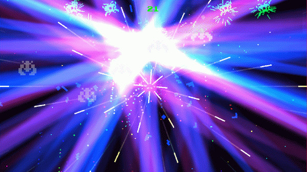 Игра Void Invaders, скриншот