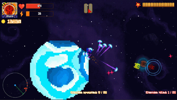 Игра Void Phantom, скриншот