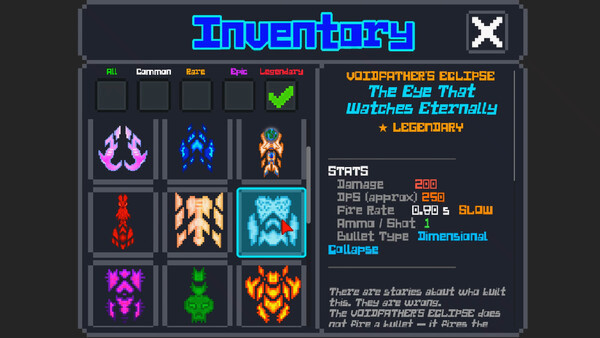 Игра Void Phantom, скриншот