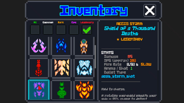 Игра Void Phantom, скриншот
