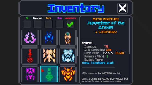 Игра Void Phantom, скриншот