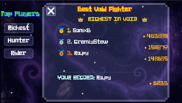 Игра Void Phantom, скриншот