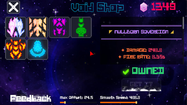 Игра Void Phantom, скриншот