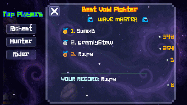 Игра Void Phantom, скриншот