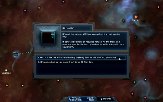 Игра Voidship: The Long Journey, скриншот