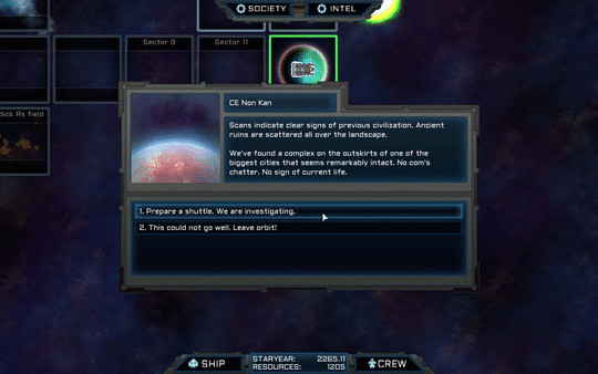 Игра Voidship: The Long Journey, скриншот