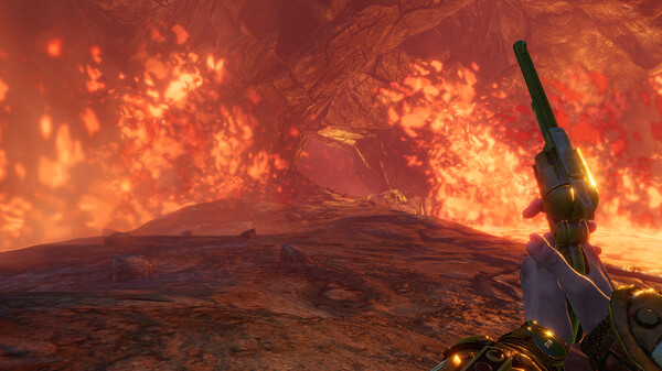 Игра Volcanoids, скриншот
