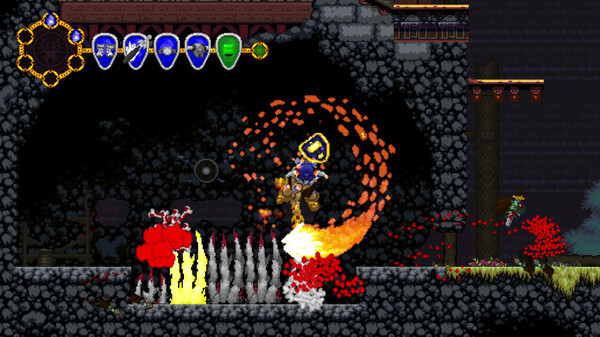 Игра Volgarr the Viking II, скриншот
