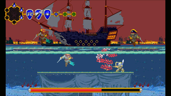 Игра Volgarr the Viking II, скриншот