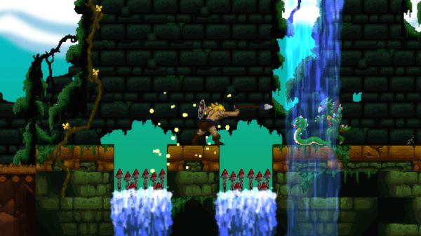 Игра Volgarr the Viking, скриншот