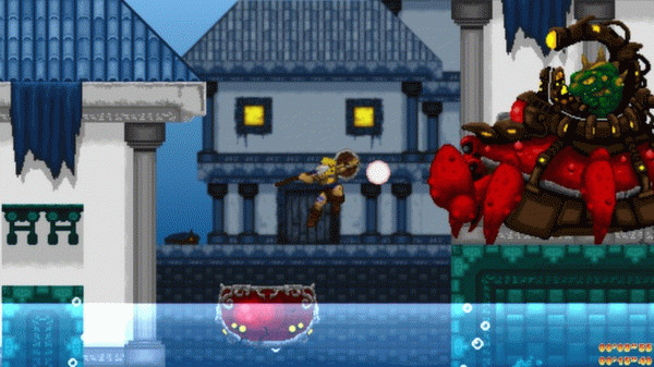 Игра Volgarr the Viking, скриншот