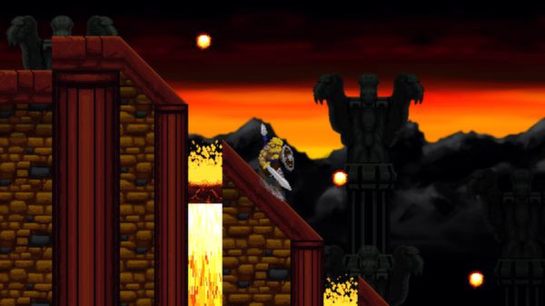 Игра Volgarr the Viking, скриншот