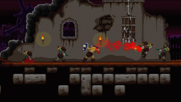 Игра Volgarr the Viking, скриншот