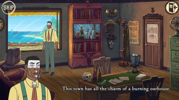 Игра Voodoo Detective, скриншот