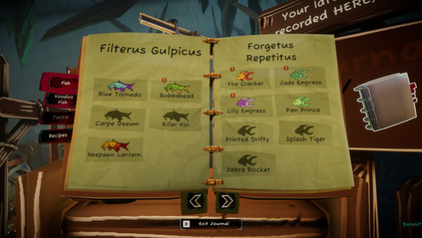Игра Voodoo Fishin', скриншот