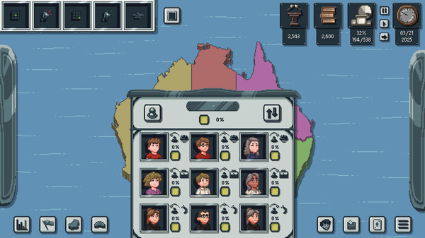 Игра Vox Populi: Australia 2025, скриншот