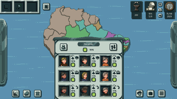 Игра Vox Populi: Brasil 2022, скриншот